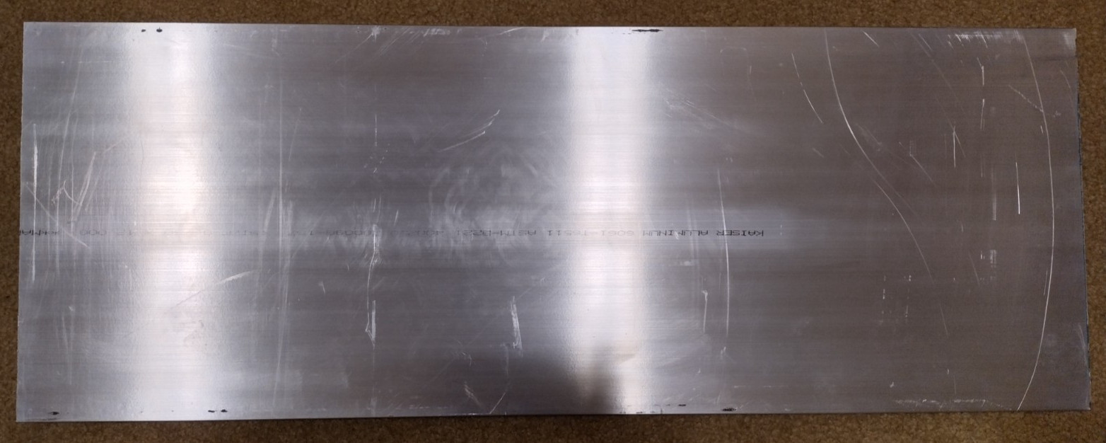 Kaiser ALUMINUM SHEET PLATE 3/4″ x 12″ x 32-3/8″ alloy 6061-T6511