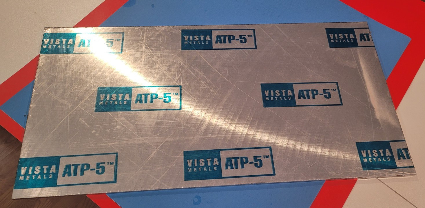 ATP-5 ALUMINUM CAST TOOLING /JIG PLATE. 1/2″ (0.500″) x 15″ x 30″