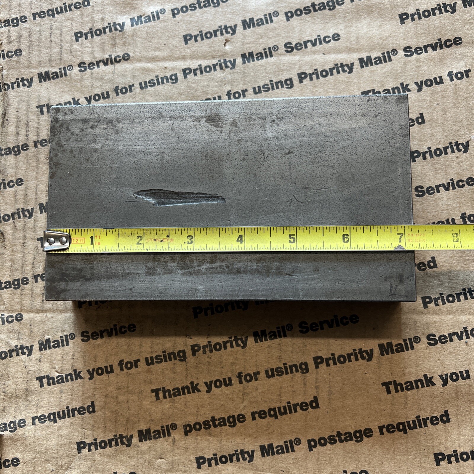 1 1/4 X 4 Flat Steel Bar 7″ Long 1018 CR