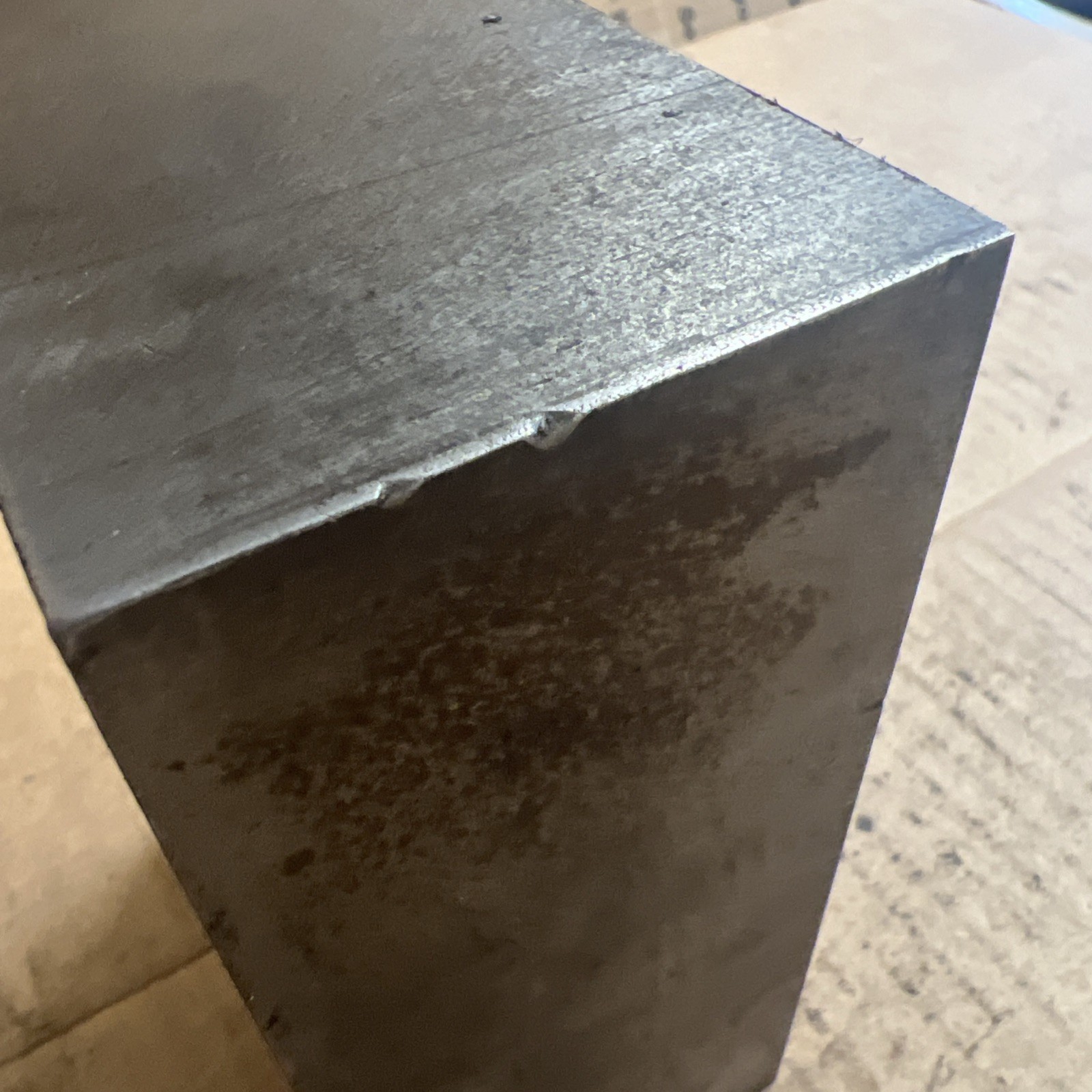 4 X 6 CR Flat Steel Bar 1018 Blacksmith Machining Smooth Surface 2 1/2″ Long