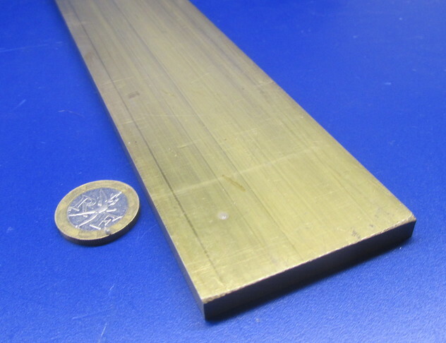 360 Brass Flat Bar 1/4″ Thick x 2 1/4″ Wide x 24.0″ Length