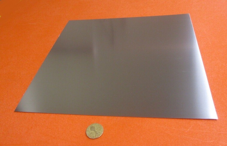 301 Stainless Steel Sheet Shim, .015″ (+/-.0010″) x 12.0″ Width x 12″ Length