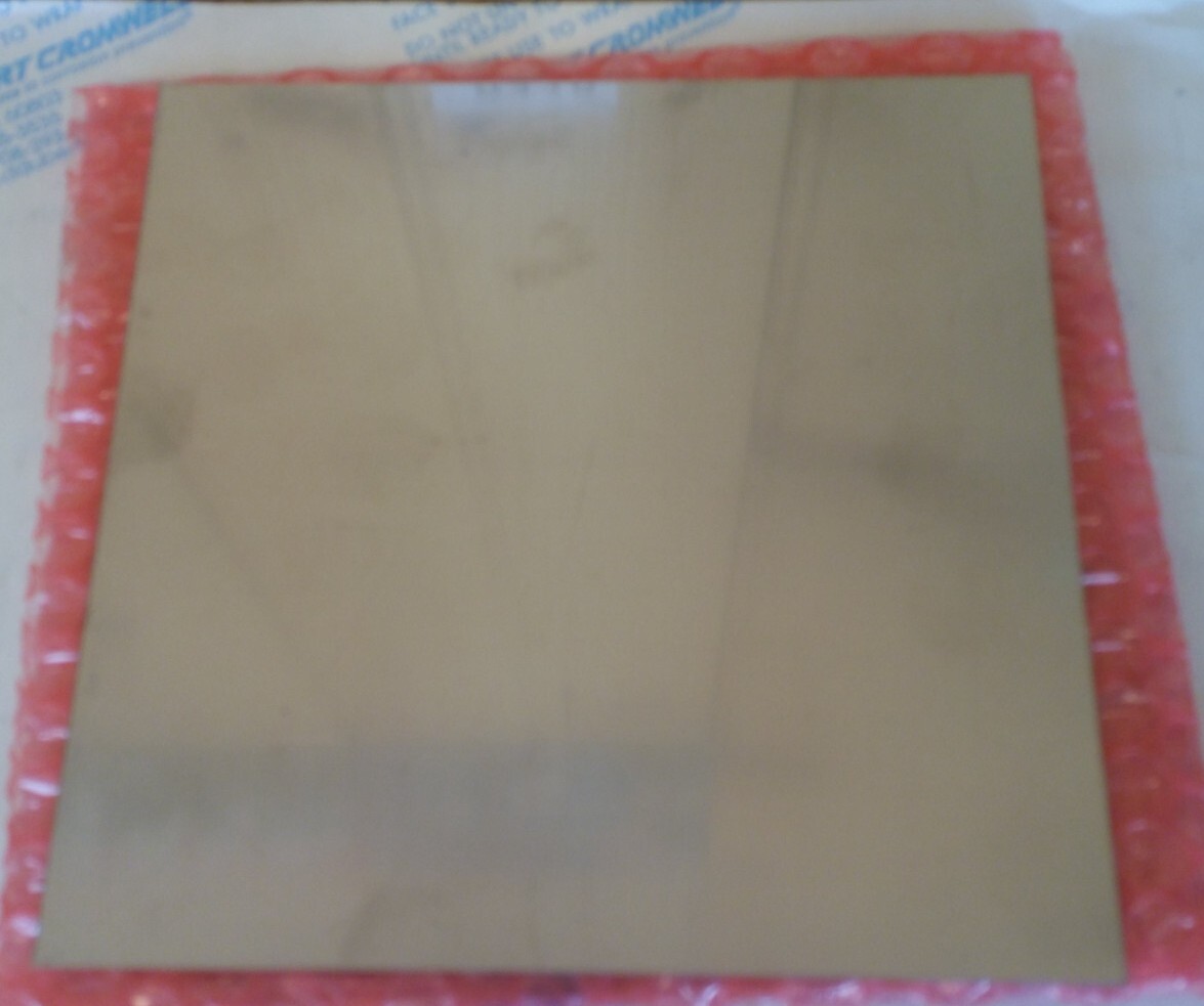 2 pieces 22 gauge 6″ x 4″+- stainless steel 430 plate, metal sheet welding test