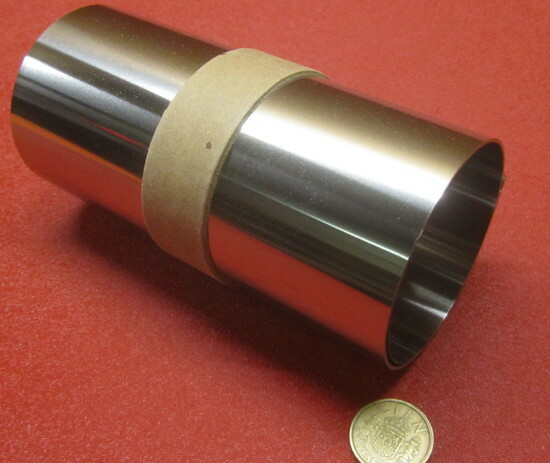 301 Stainless Steel Sheet Shim, .010″ (+/-.0007″) x 6.0 x 20 Foot Length