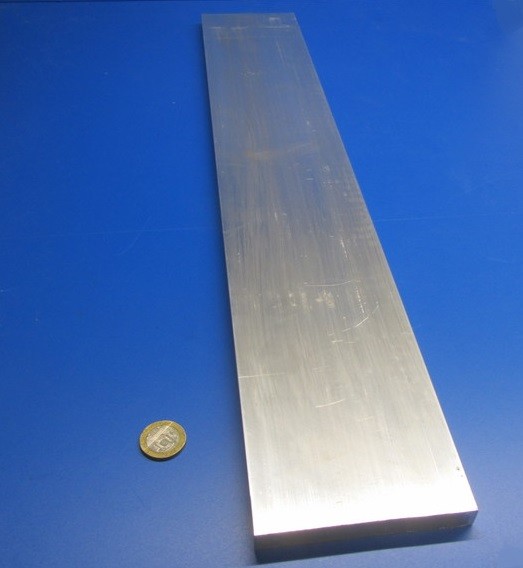 2024 T351 Aluminum Bar, 1/2″ (.500″) Thick x 4.0″ Wide x 24″ Length