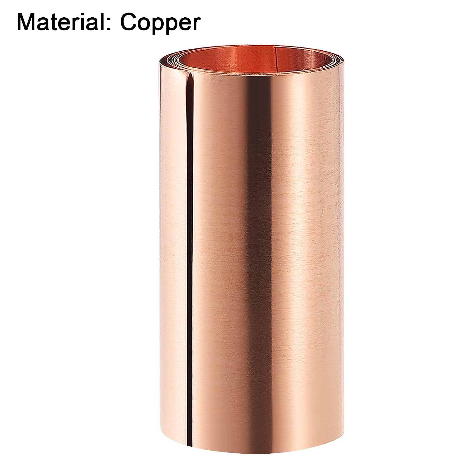 Copper Sheet Roll, Metal Foil Plate 1000mm x 100mm x 0.1mm