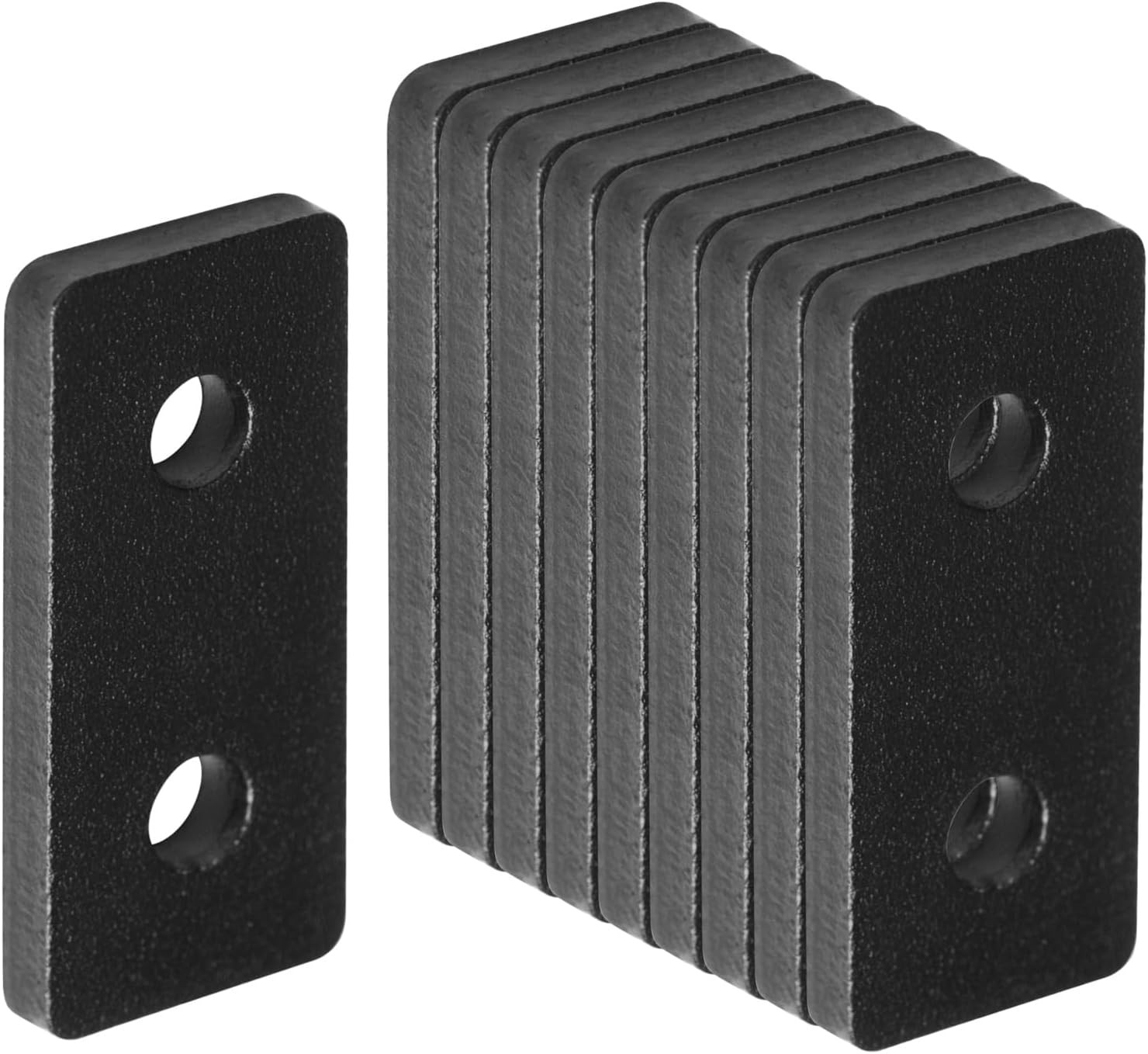 10 Pcs 2020 Flat Joining Plates, for 2020 T-Slot Aluminum, 2 Hole Plate |