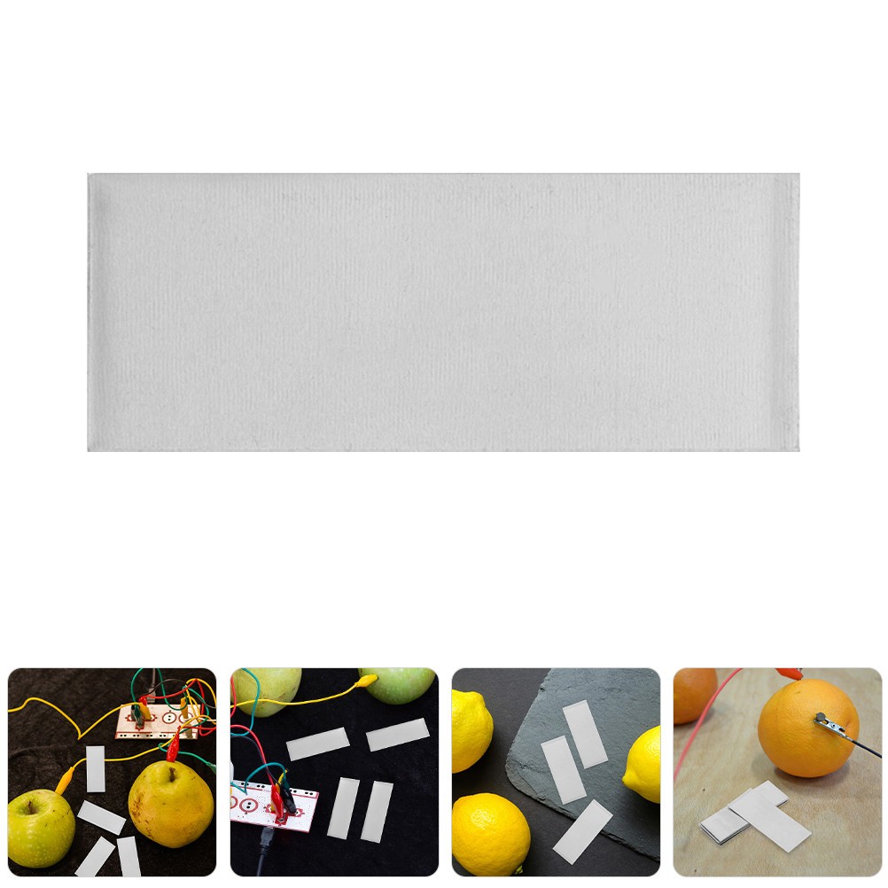 Pure Zinc Anode Plates Durable Metal Strips for Fruit Battery and Galvanizing