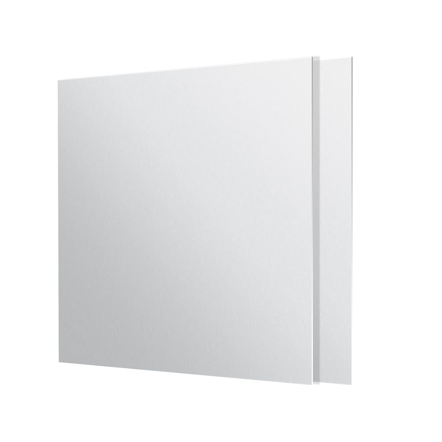 2pcs 6061 T651 Aluminum Plate, 6x6x0.04 Inches – Ideal for Crafting & Industry