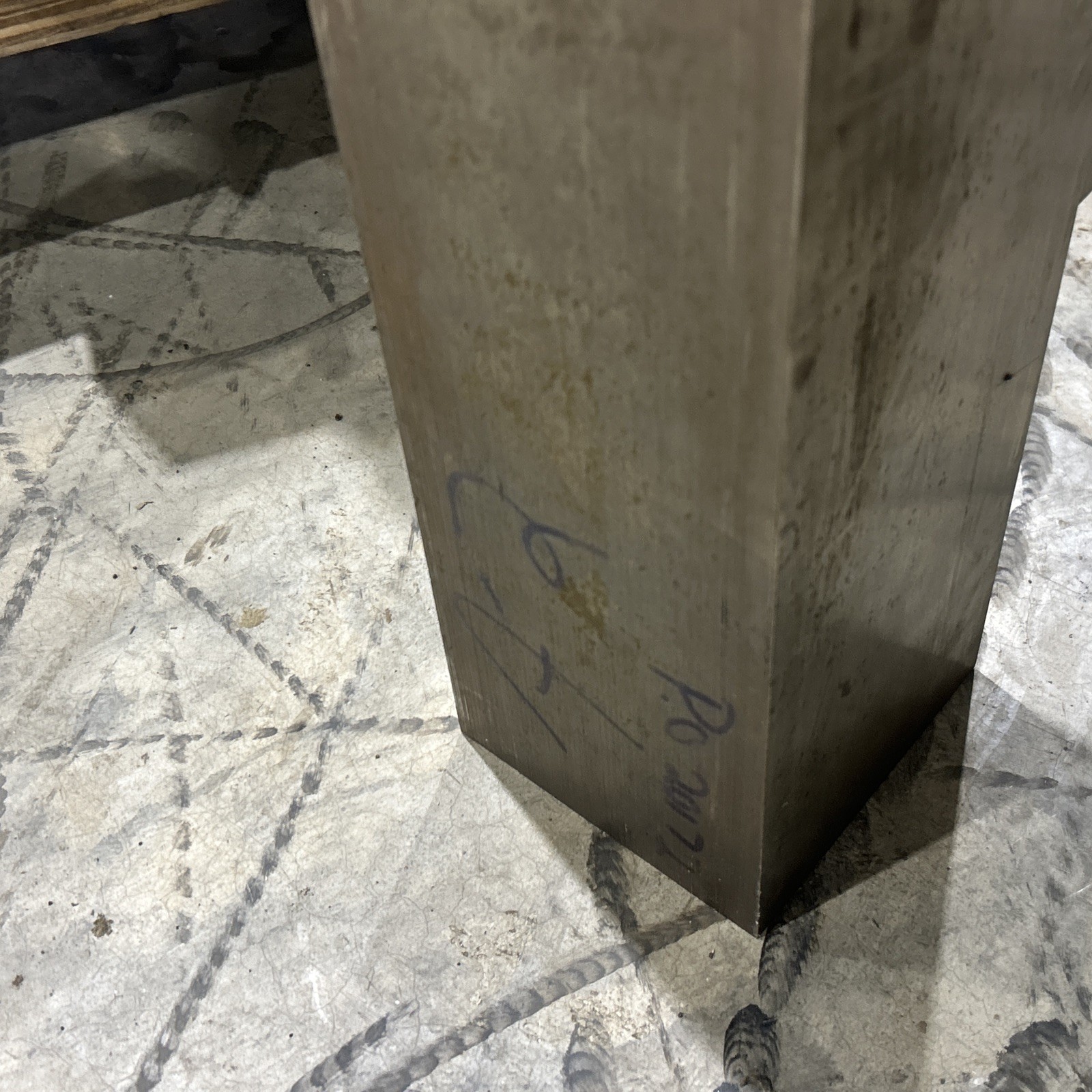 Block Of A2 Tool Steel Air Hardened Machine Tool Steel 11.75×4.875×4.625” 76#