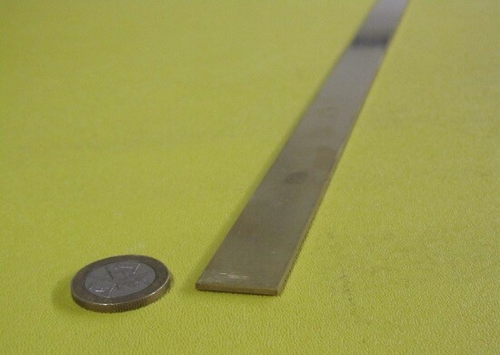 353 Brass Flat Bar 1/16″ Thick x 3/4″ Wide x 36.0″ Length