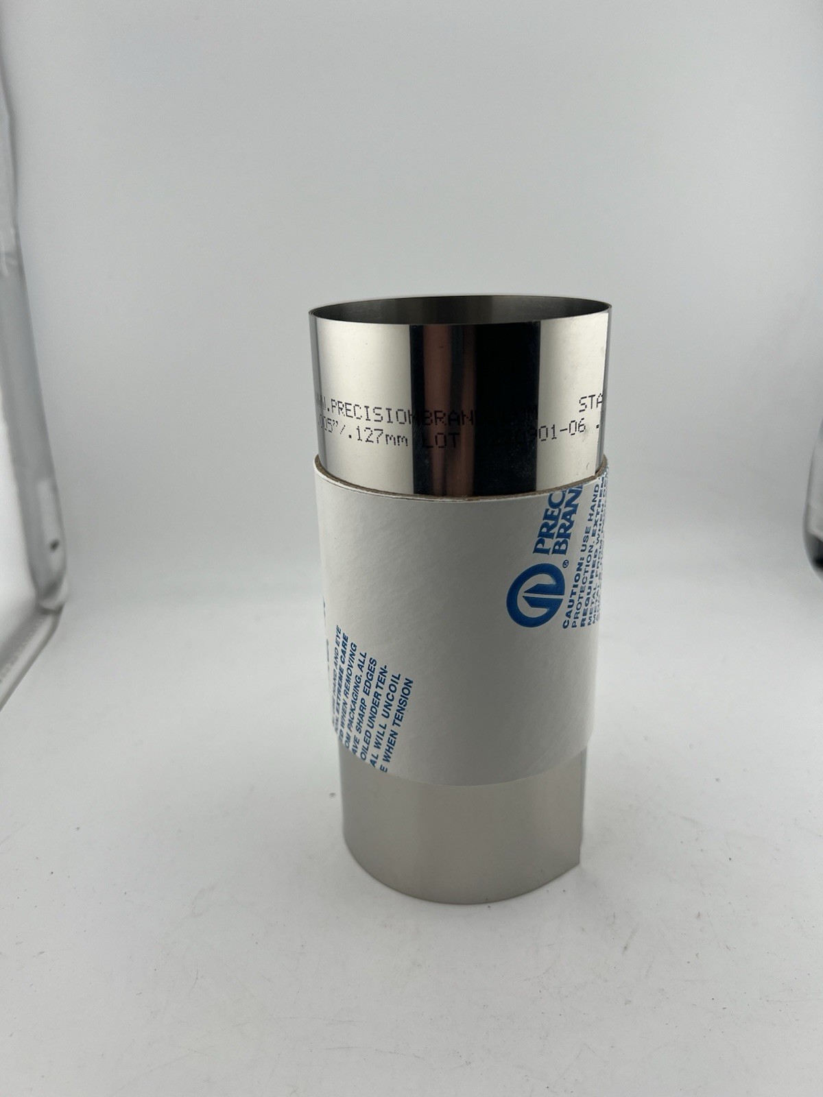 Precision Brand 22220 Stainless Steel Shim Stock Roll .005” x 6” x 50” NOS