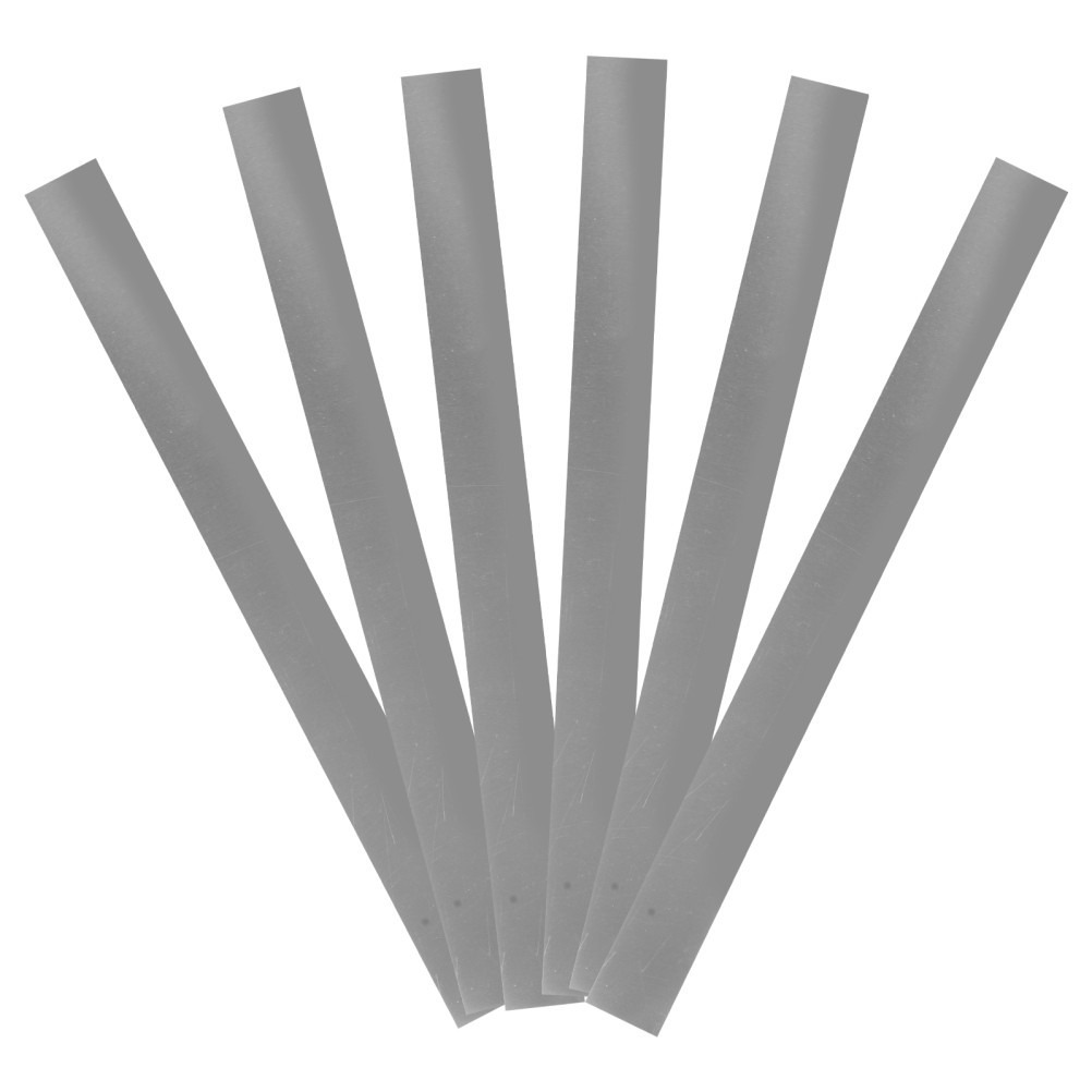 6Pcs Copper Strip Spring Teaching Tools Silver Copper DIY Science Experiment
