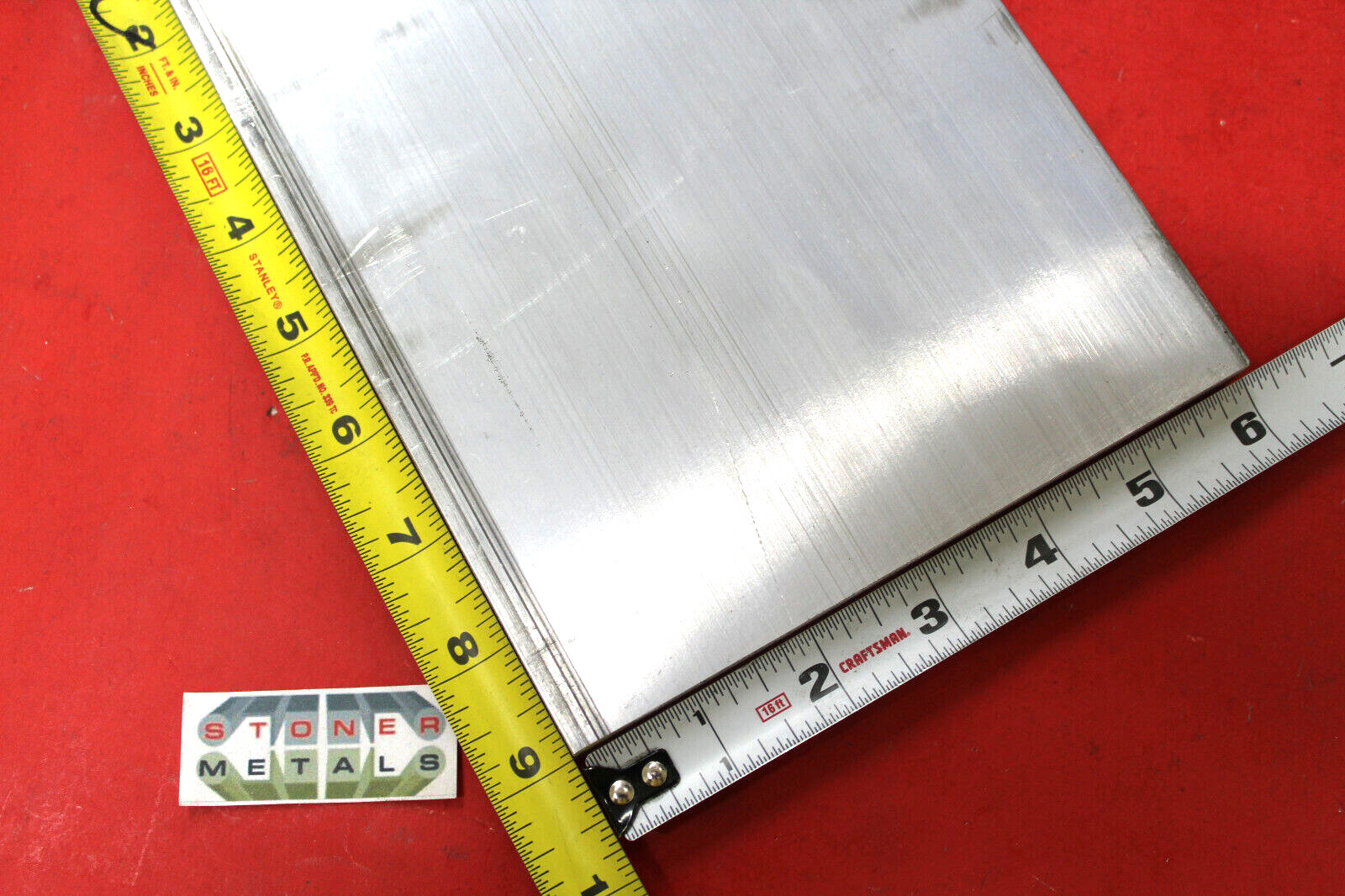 5 Pieces 5/8″ X 6″ ALUMINUM 6061 Rectangle BAR 9″ long Solid T651 Mill Stock New