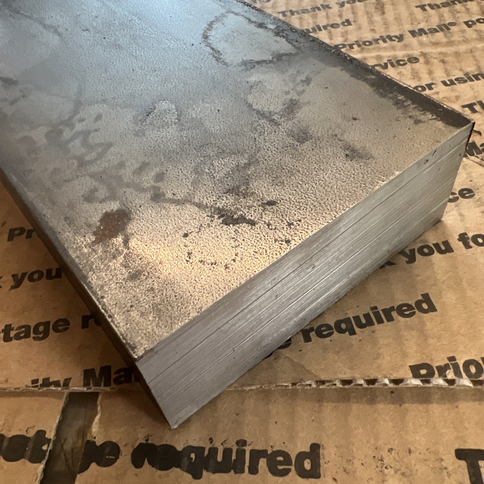 1 1/2 X 4 Flat Steel Bar 4″ Long 1018 CR Machining Stock