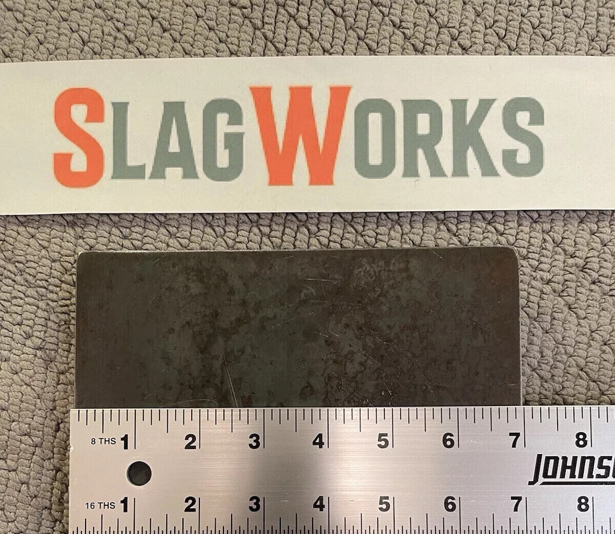 1/8x5x7 inch steel plate 5”x7” A36 Hot Roll Flat .125″ Thick (2 pcs.)