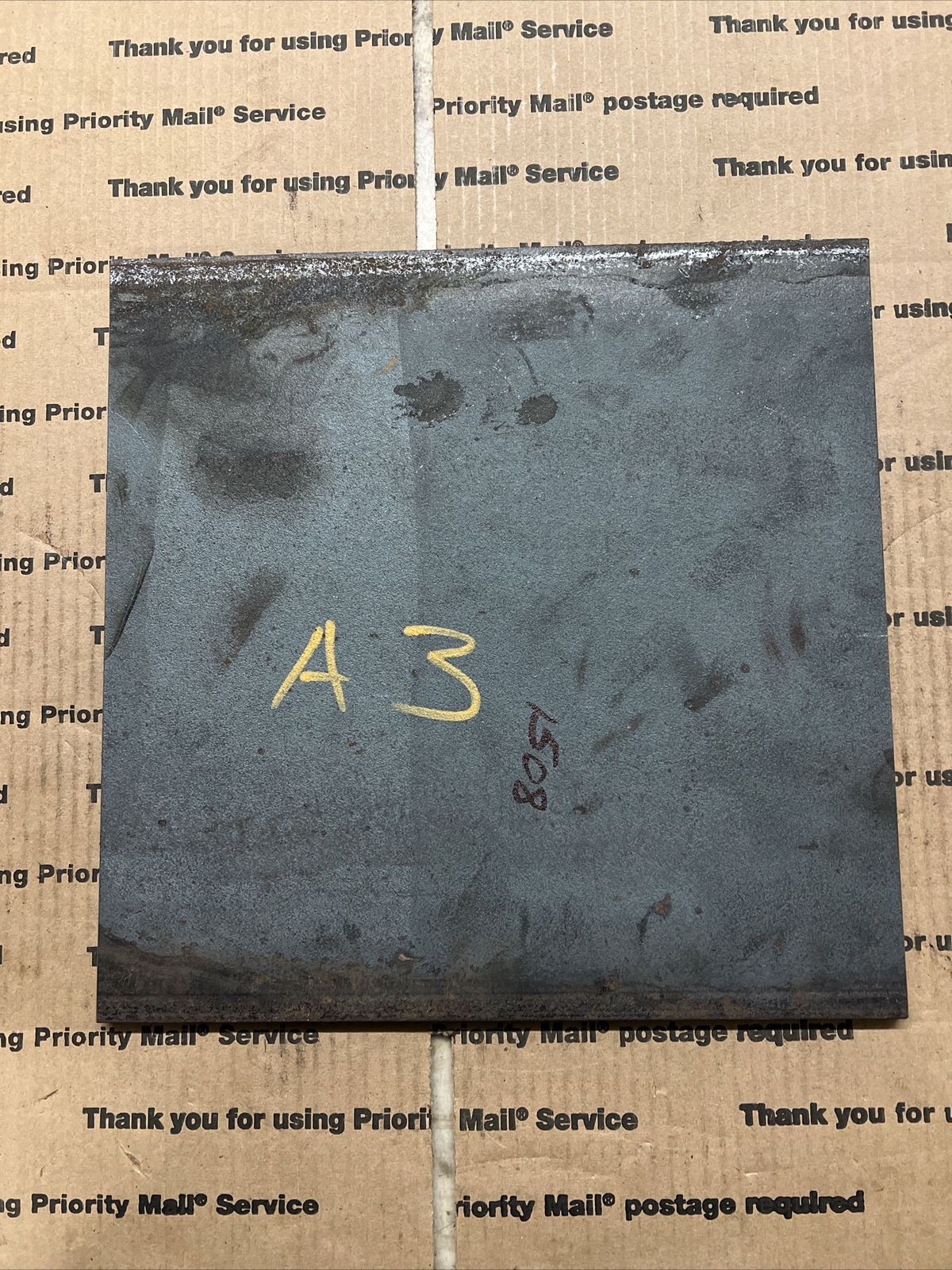 3/8 Steel Flat 12″ Wide X 12″ L Bar Bracing Welding Supports Industrial Plate