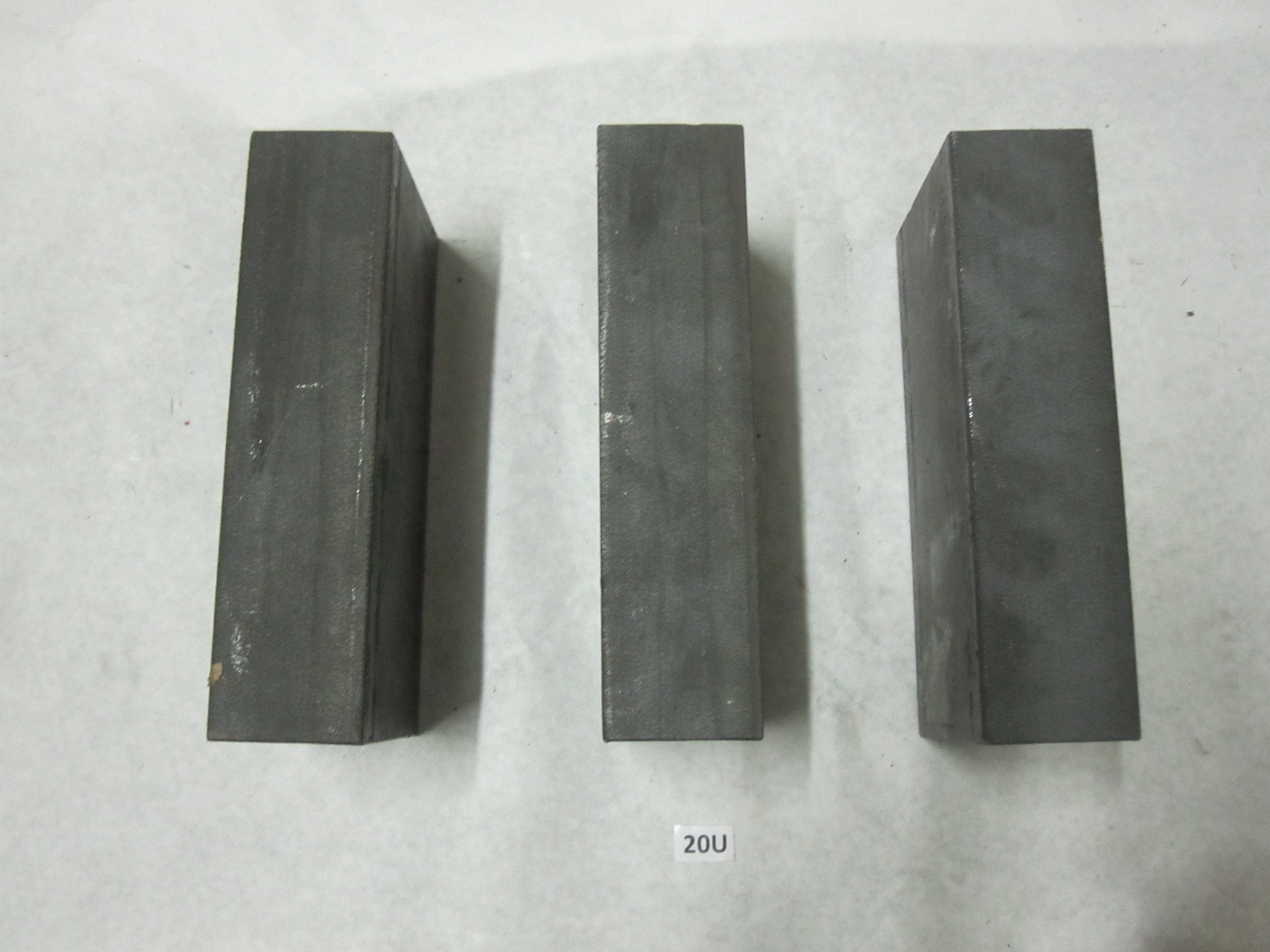 3x Plates 2 X 4 X 8″ THICK BLOCK Steel Bar Target Plate Blacksmith Bench Hammer