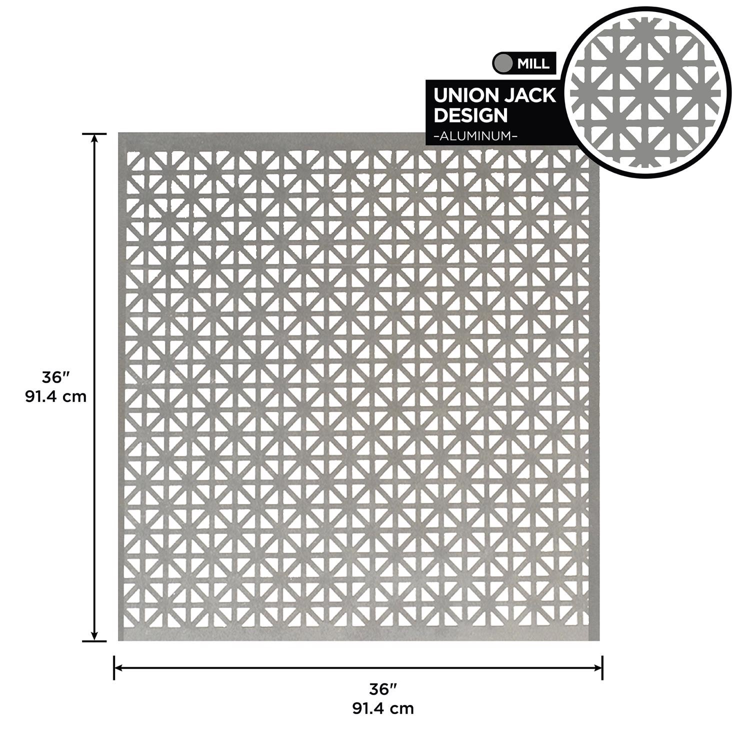 M-D 0.025 in. X 3 ft. W X 3 ft. L Aluminum Union Jack Sheet Metal (3-PACK)