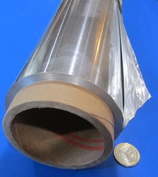 1100 Aluminum Foil (O) .001″ Thick x 18″ Wide x 250 Feet Long Roll