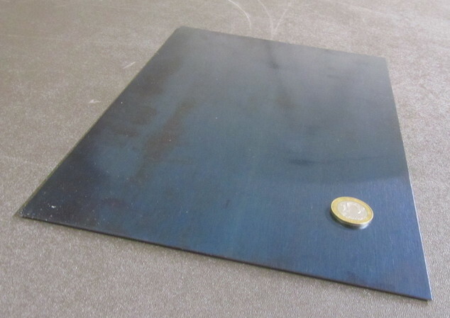 1095 Full Hard Spring Steel Shim 0.007″ Thick x 8.0″ Width x 12″ Length