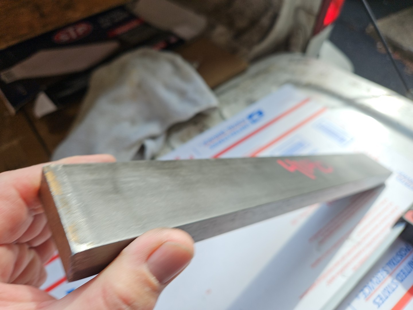 3/4″ x 2″ Steel Flat Bar x 17-5/8″ Long, 4140 Cold Drawn Annealed Steel USA
