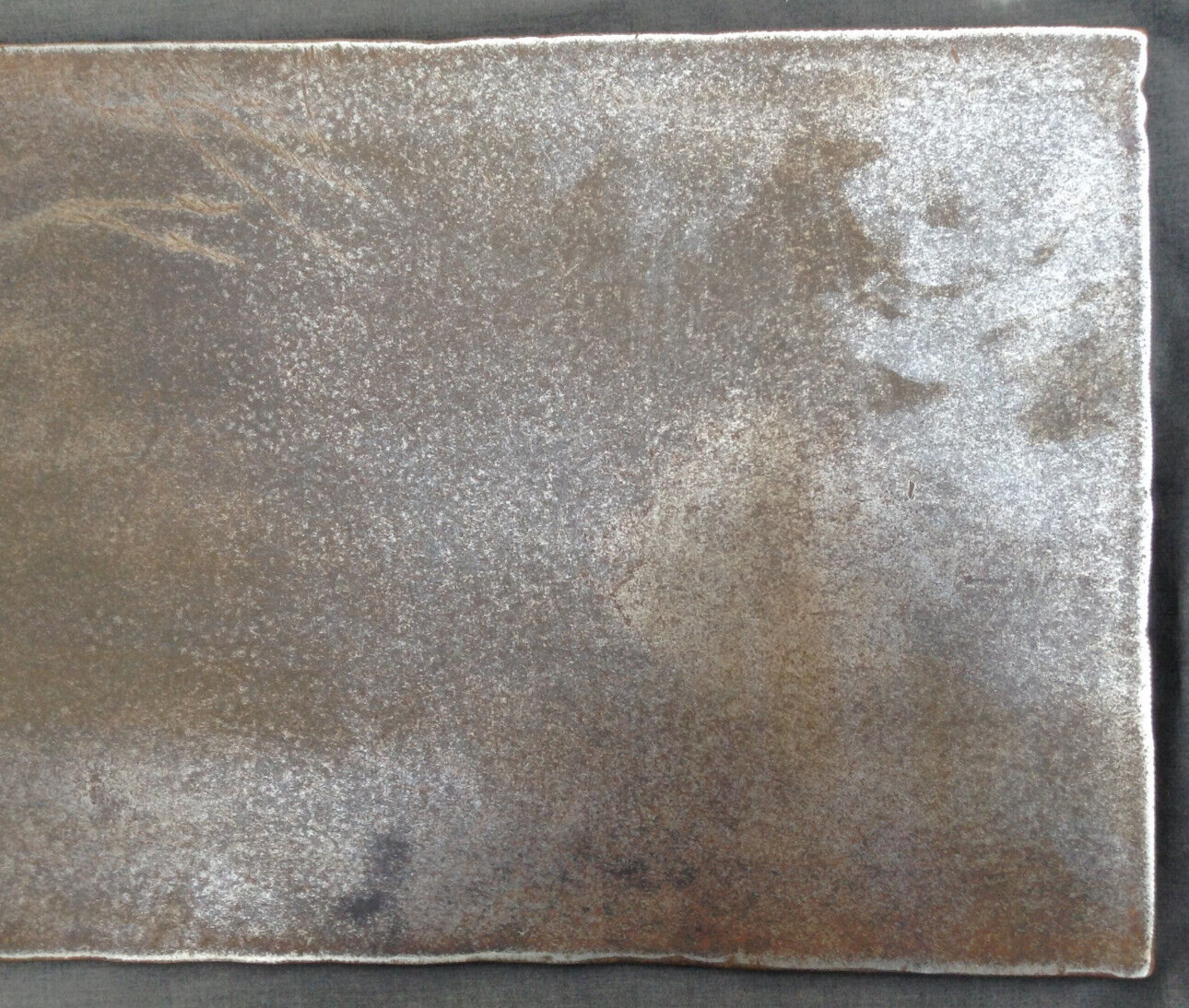Work Bench Steel Plate / Anvil 12 x 24 And 4 x 9.5 – Lot Of 2