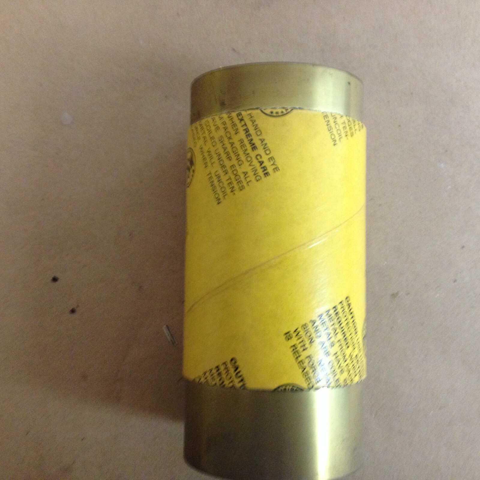 Precision Brand Brass Shim 6 Inches Wide 100 Inches Long