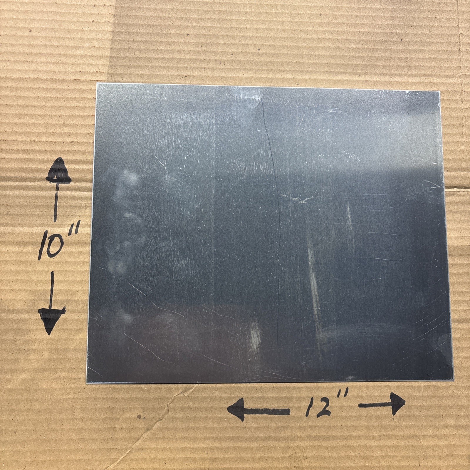 1/32” (0.030” Thick) Aluminum Sheet Metal – 5052-H32 – 10” x 12” Sheet