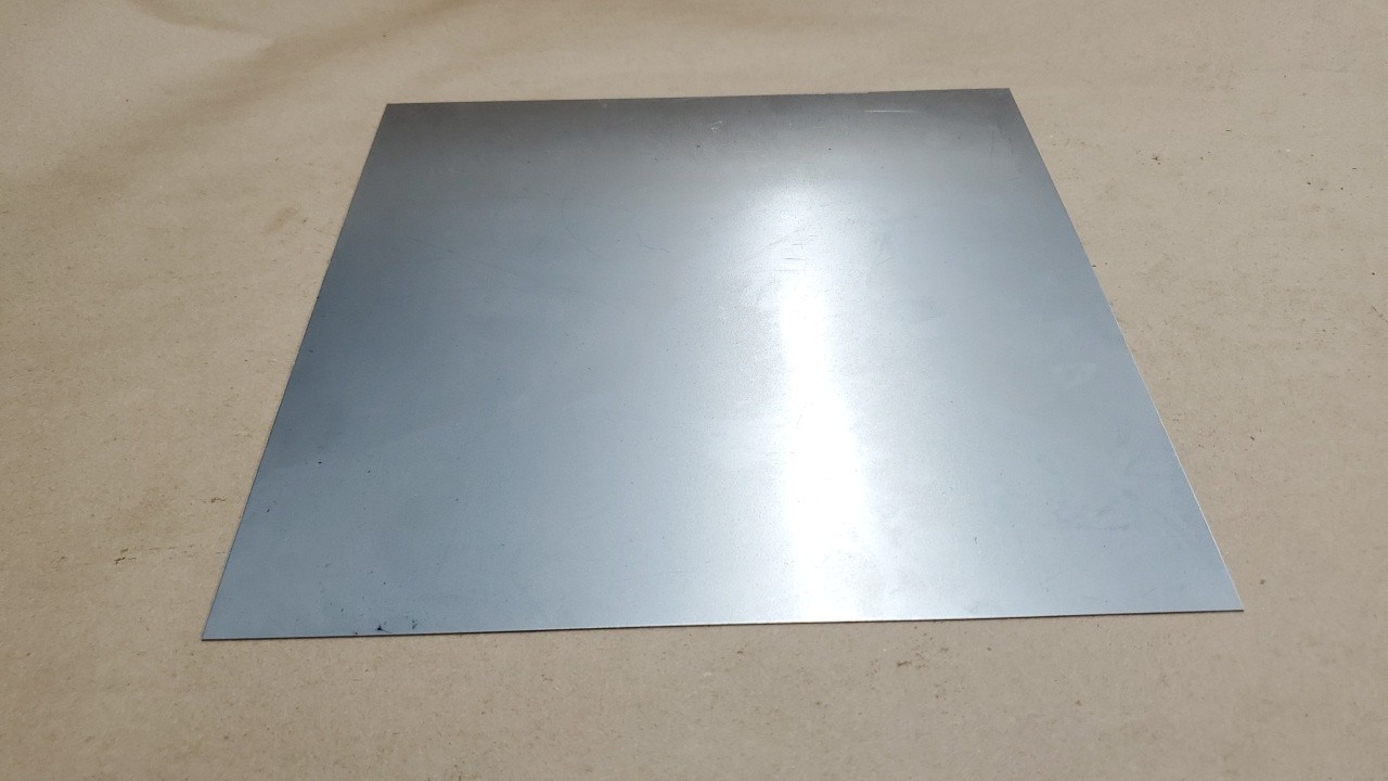 20ga Cold RolledSteel (.035″) 12″x12″ (+/- 1/8″) Lot of 1 Sheet Metal