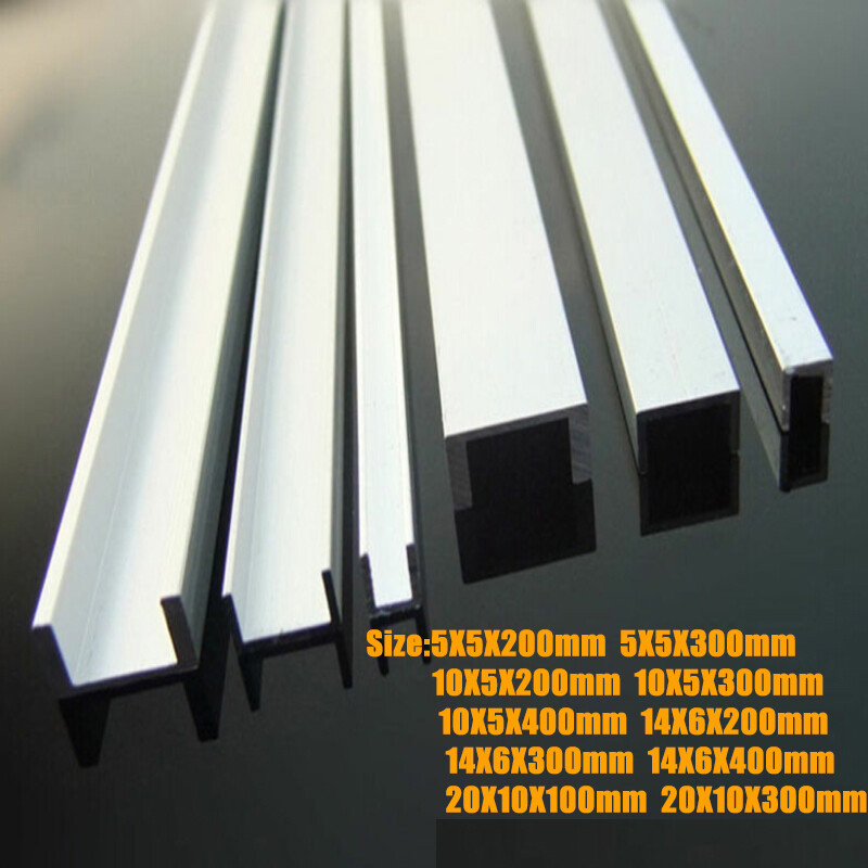 Aluminium U-profile length: 100-300 mm aluminium aluminium profile U profile for chipboard