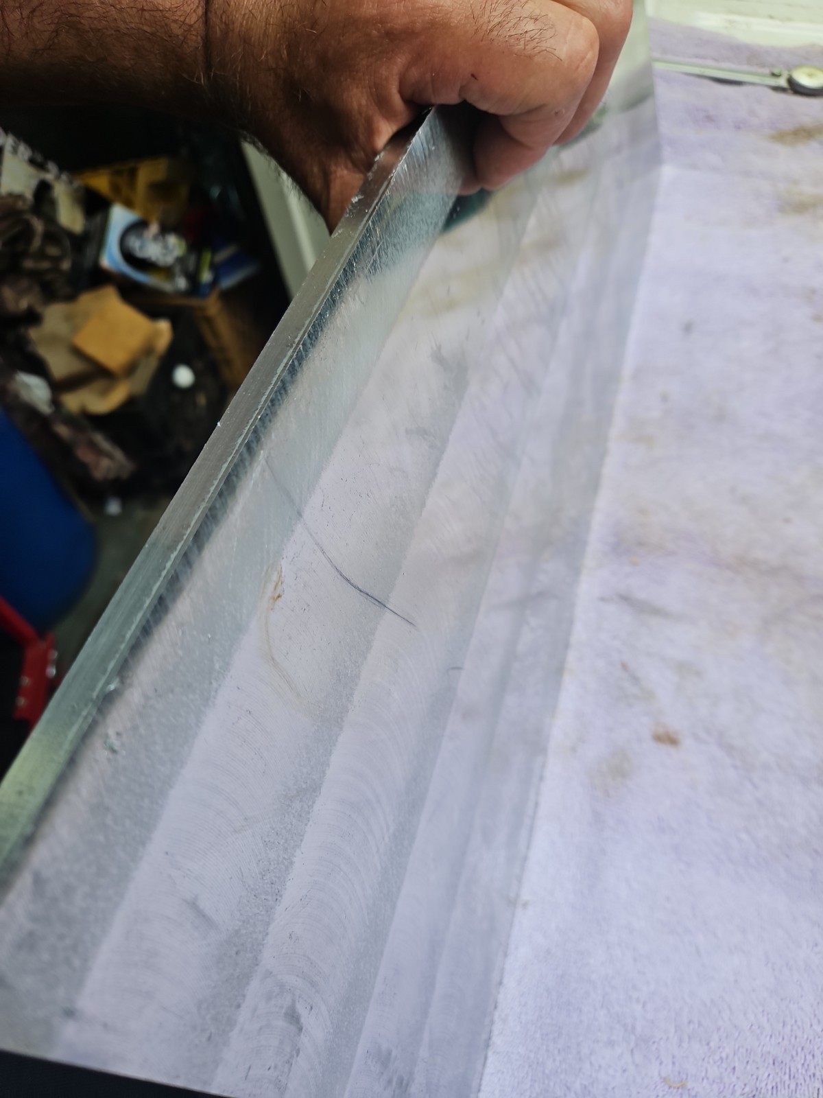KAISER aluminum plate 6061-T651 3/4″ X 25-3/8″ X 8-3/4″ Made In USA