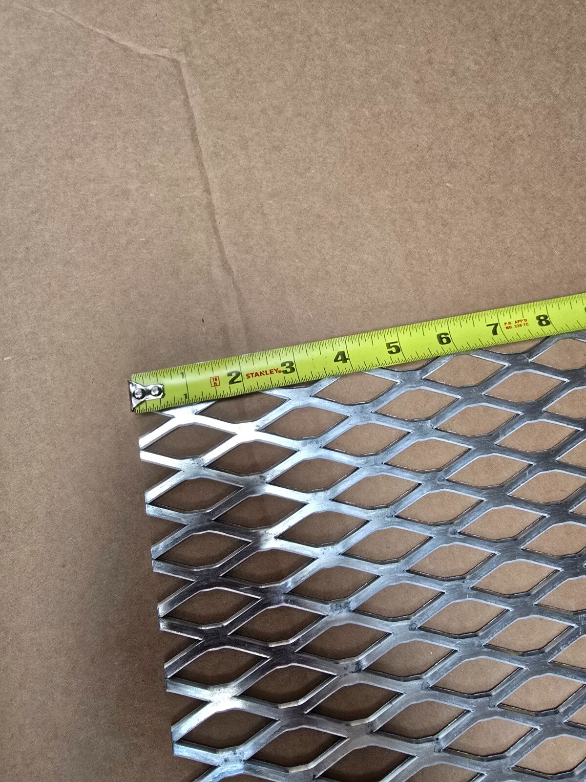 EXPANDED METAL “ALUMINUM” FLATTEN 0.080 THICK 24X48 “DEALERS SPECIAL” BEST PRICE
