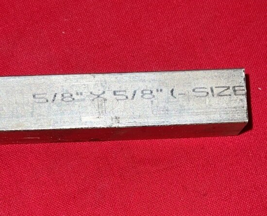 UNBRANDED BARRED KEY STOCK 5/8″ WIDTH 9″ LENGTH STEEL